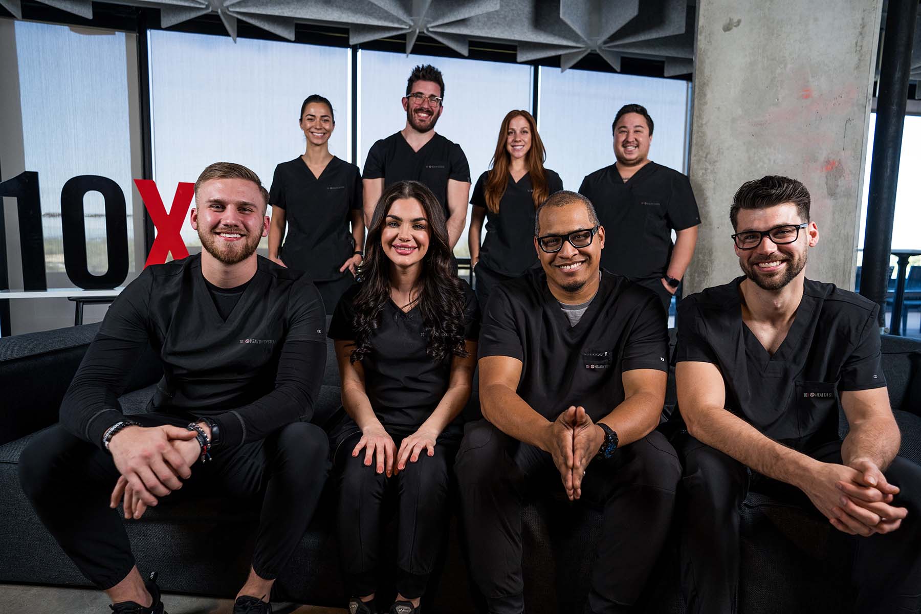 The 10X Health System team of healthcare experts together