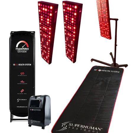Superhuman Protocol With Red Light Panels