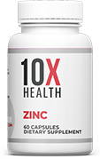 10X Health Supplements: Zinc 10X Health Supplements: Zinc