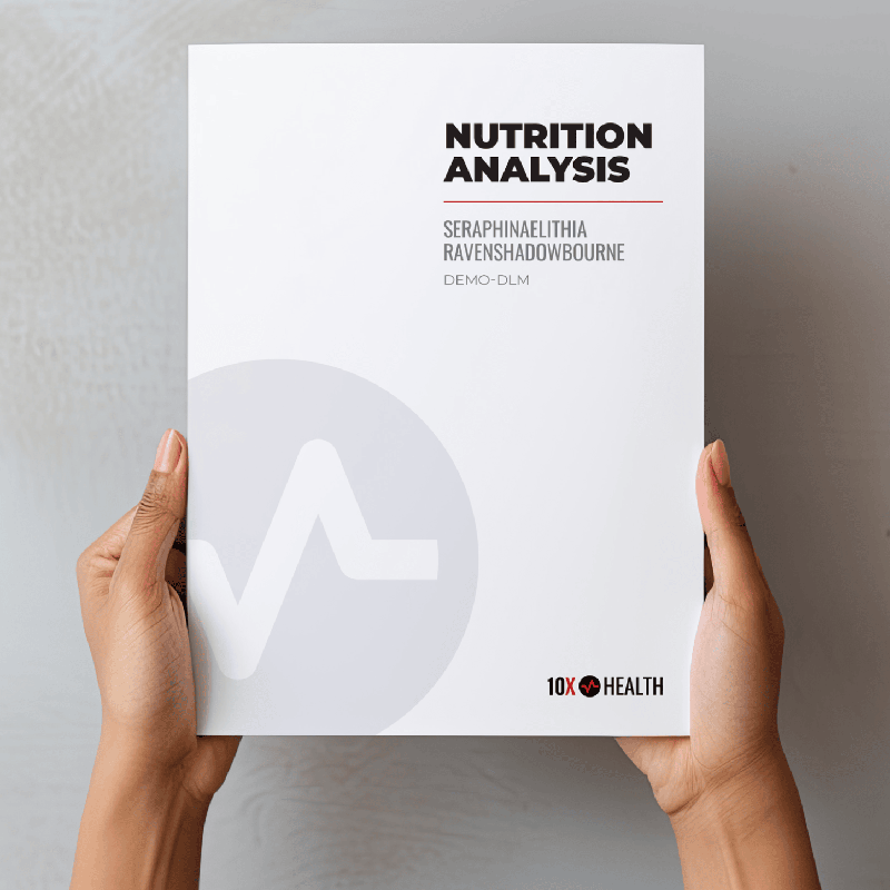 10X Precision Nutrition Analysis 10X Precision Nutrition Analysis