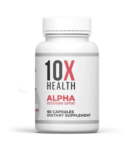 10X Health Alpha Testosterone Booster 1