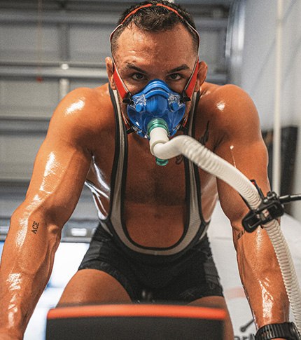 10X Health - Michael Chandler Blue Mask 10X Health Michael Chandler Blue Mask
