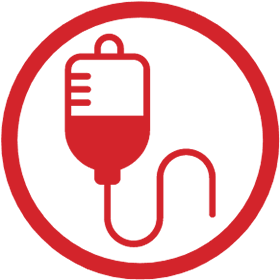 icon of an IV bag
