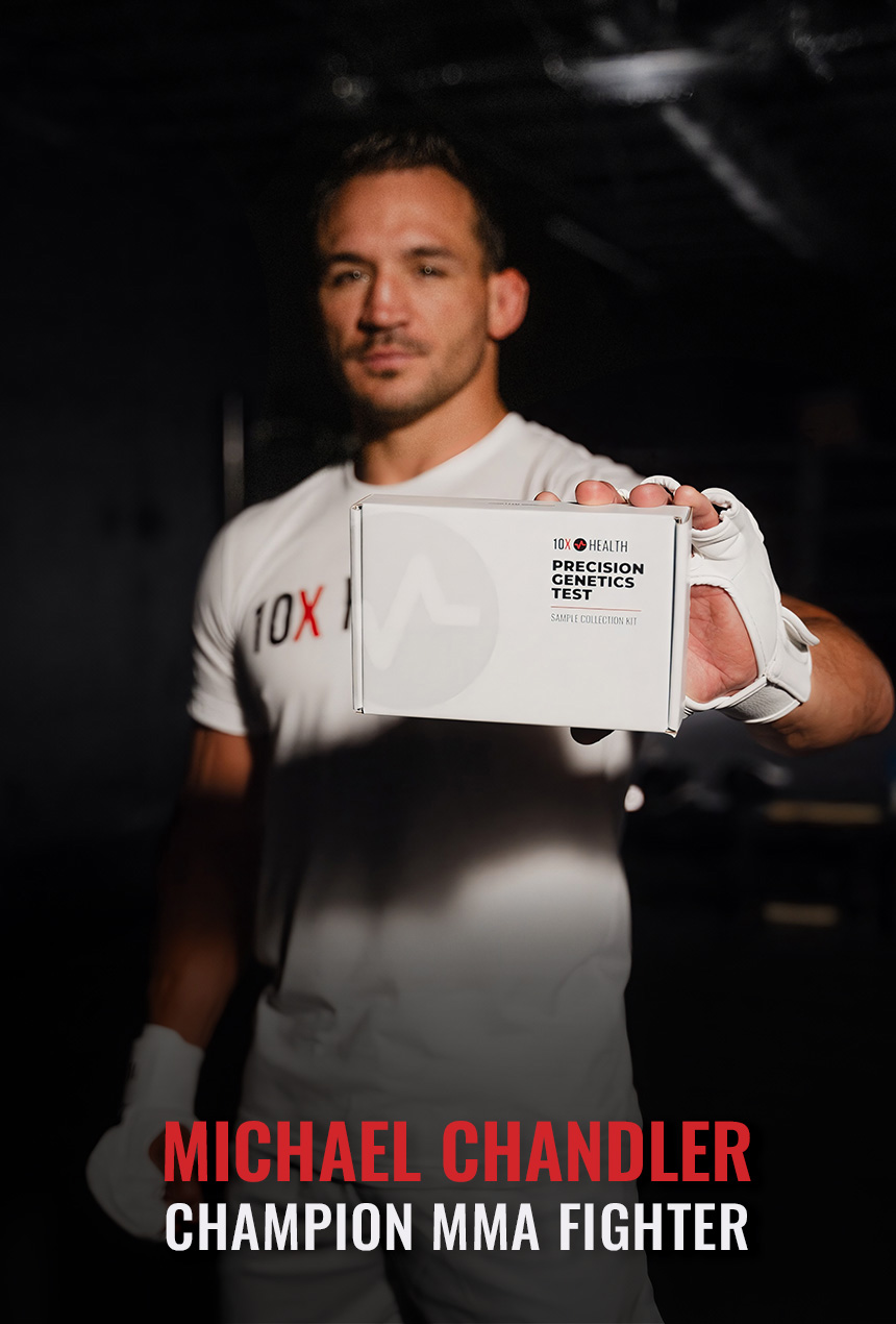10XHealth Challenge Michael Chandler MMA Fighter