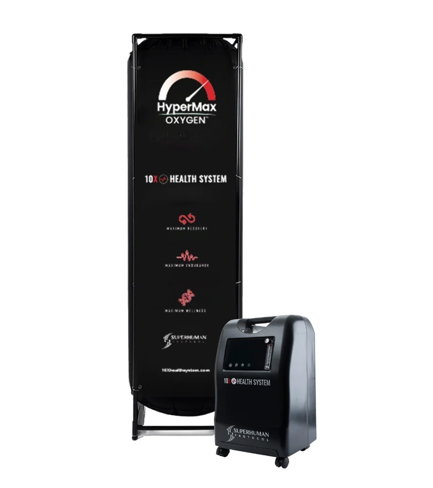 10XHealth Hypermax Oxygen EWOT System Black Edition