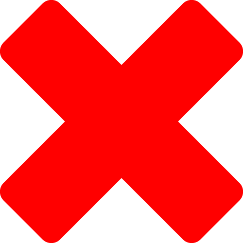 red x