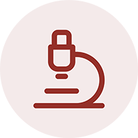 icon of a microscope