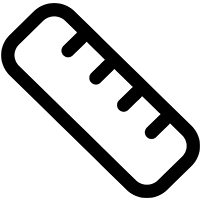 icon of a ruler