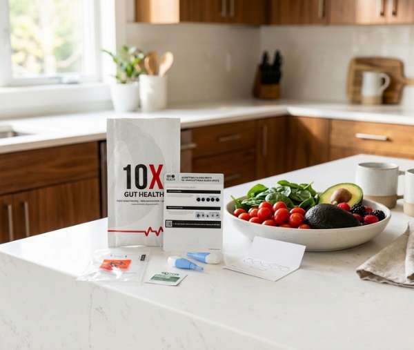 10x health gut health food sensitivity test at home ai