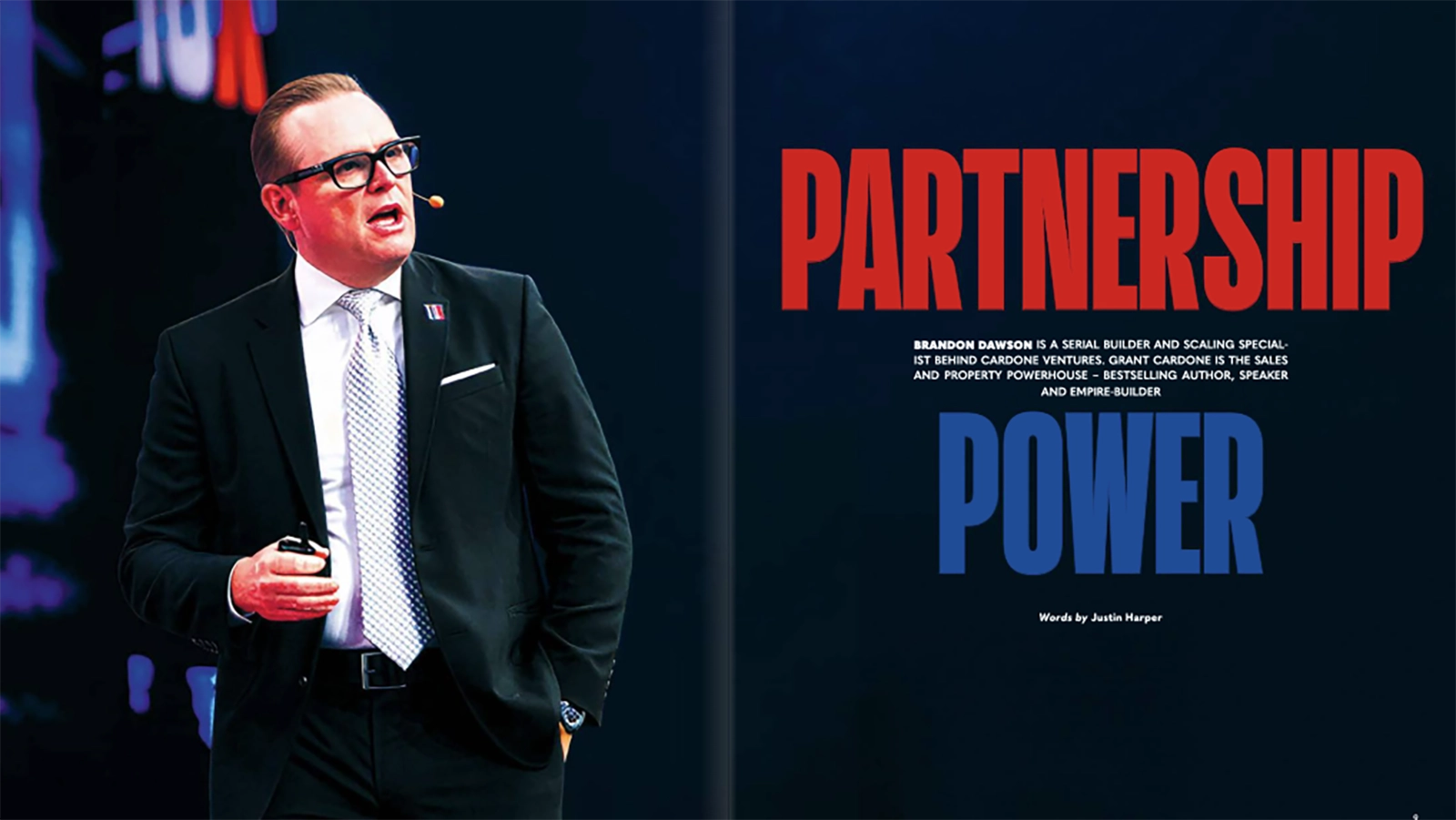 Media partnership power ceo middle east magazine brandon dawson
